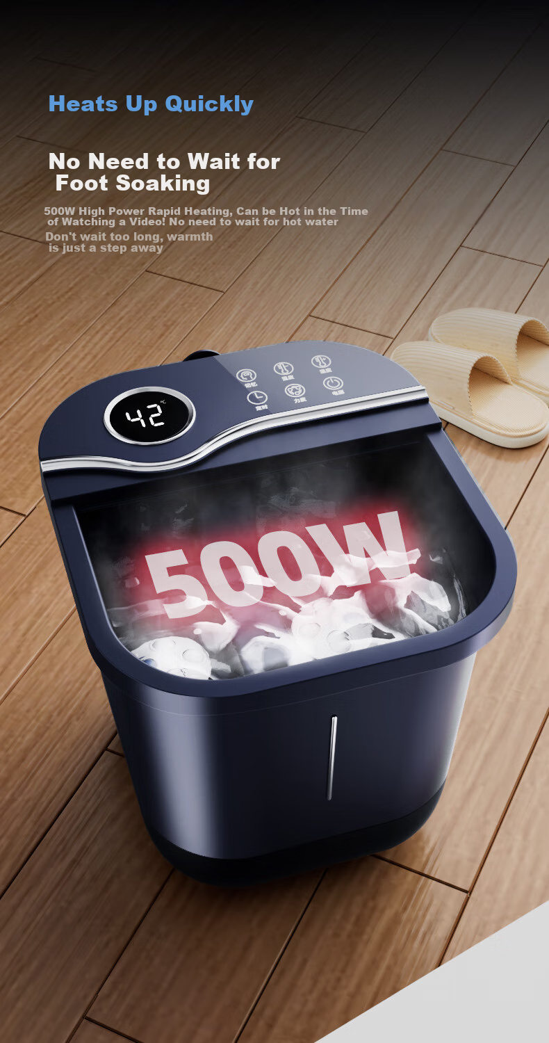 SUPOR [Mid-Autumn Festival Gift] Foot Soaking Bucket, Electric Foot Bath, Constant Temperature Heating, Fully Automatic Massage, 2026 Over-Knee Deep Bucket Integrated Machine, Practical Gift for Female Teachers 6