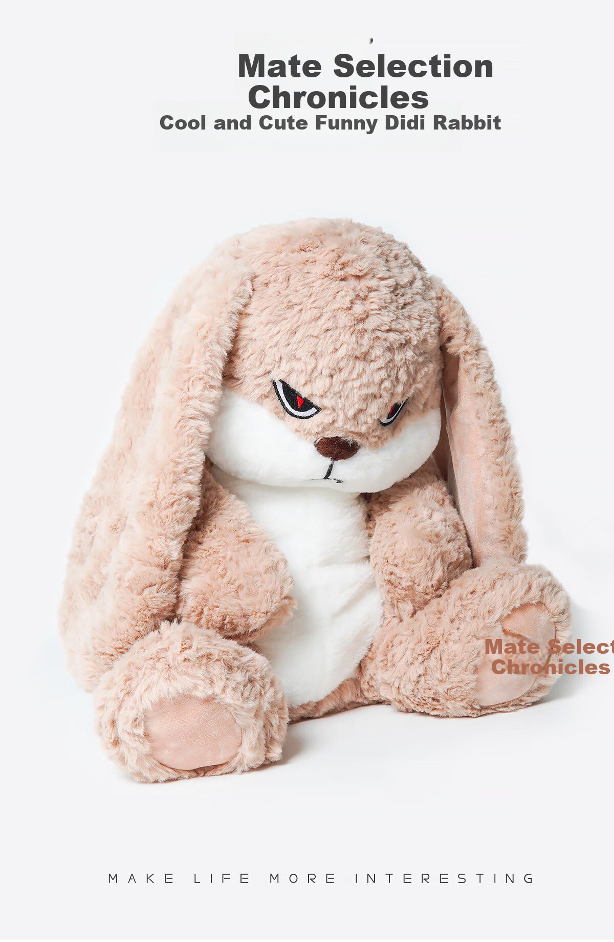 Zeouji Rose Flower Puff, Little Lamb Doll, Birthday Gift Box, Present for Girls, Plush Toy Doll 2