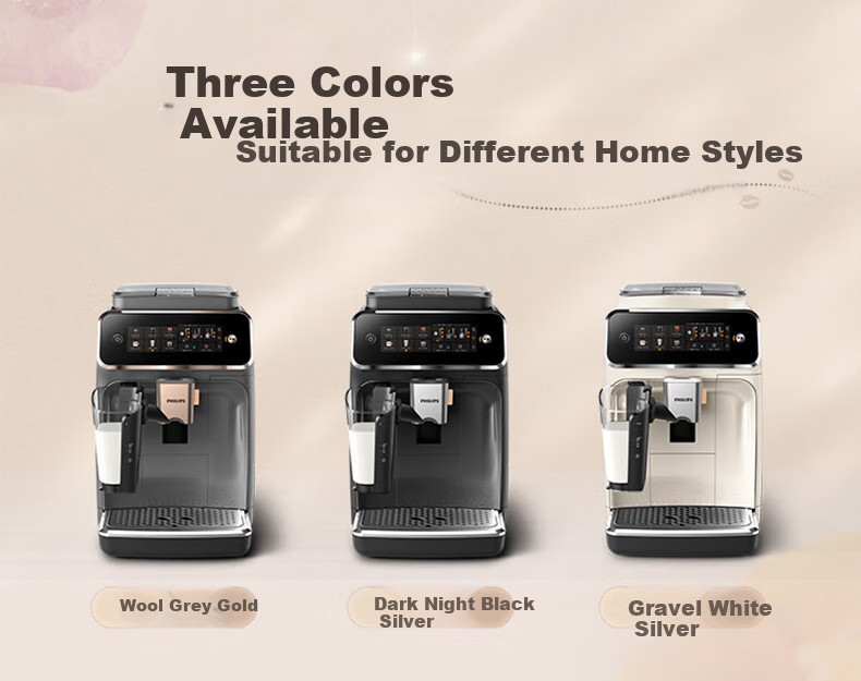 PHILIPS [Wang Kaimu's Choice] Cloud Coffee Machine New 3 Series EP3341/62, Home Use, Fully Automatic Italian Espresso Cold Brew Grinding All-In Coffee Machine 17