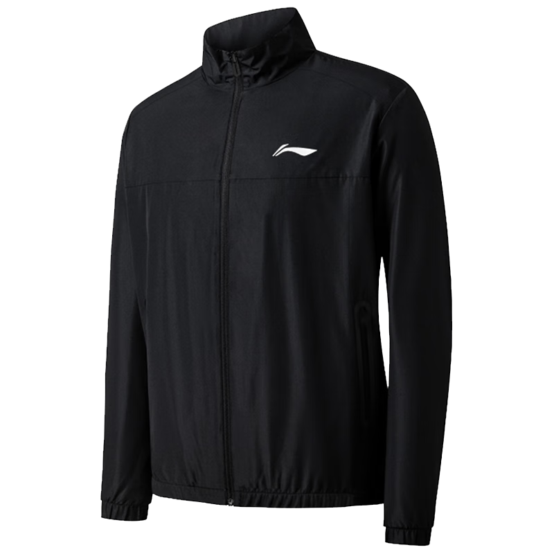 Li-Ning Jacket for Men And Women, Spring And Autumn Style, Windbreaker with Stand Collar, Outdoor Water-Repellent Jacket, Sports Coat, Windproof And Breathable Outerwear