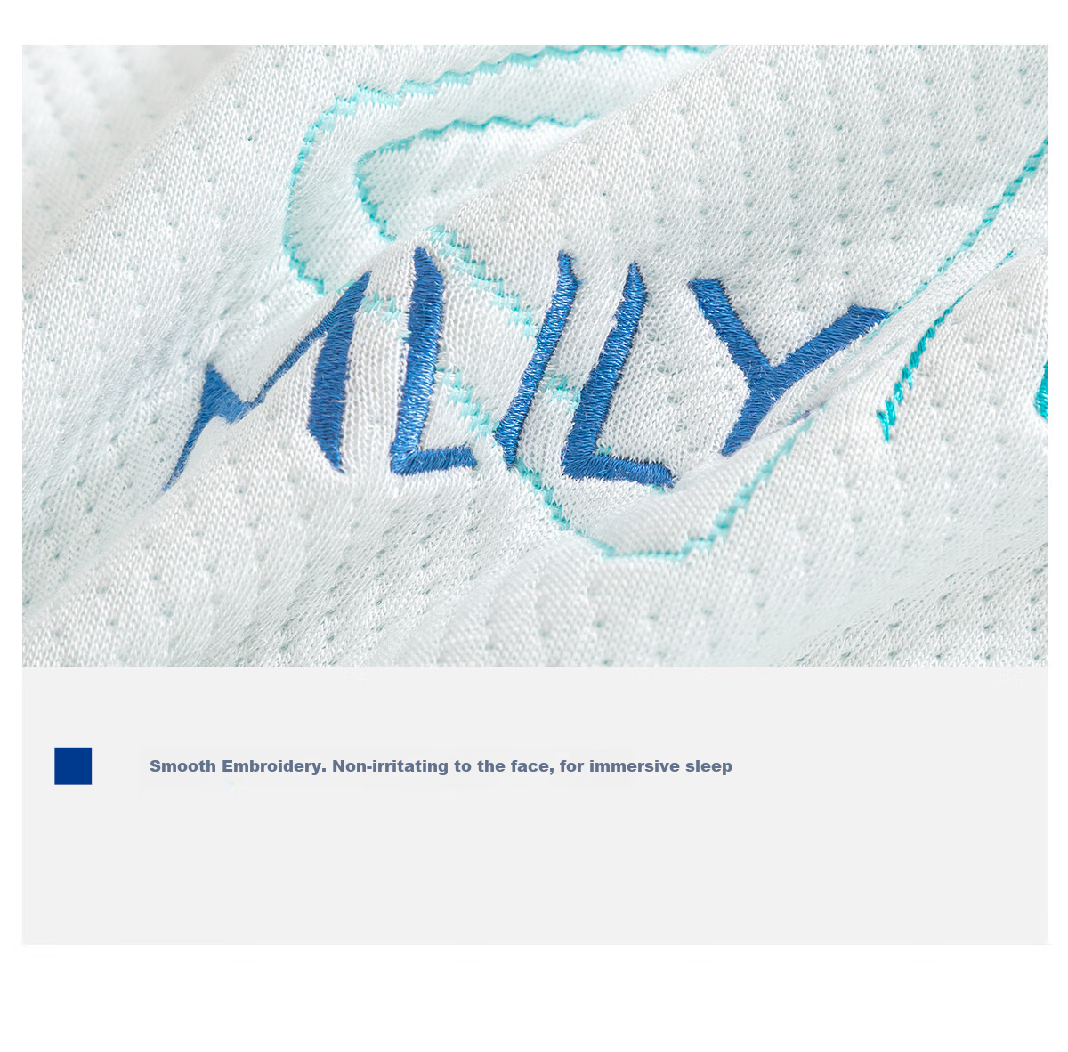 MLILY Zero Pressure Memory Foam Pillow for Elementary School Students, Adjustable Height, Suitable for Children Aged 3-6 Teenagers, Low Pillow Gift Box 10