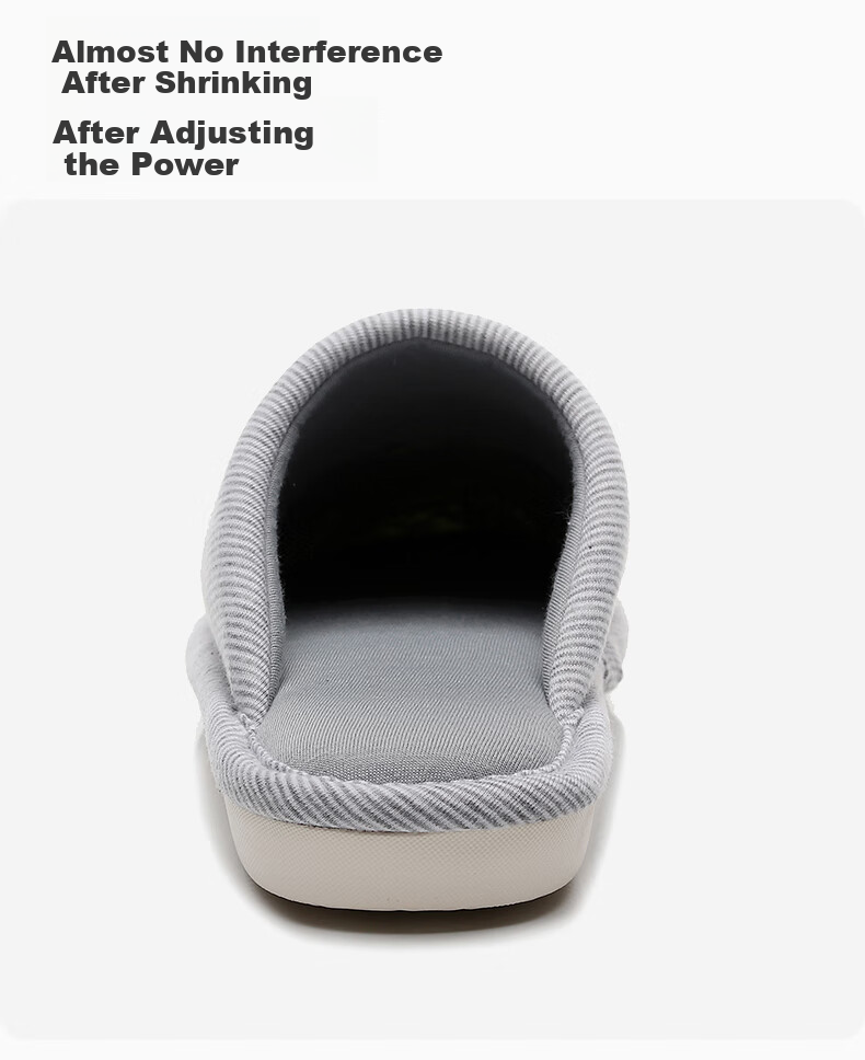 GUOLUOFEI Non-Stick High-End Couple Slippers, Spring And Autumn Home Indoor Non-Slip Thick-Soled Cotton Slippers for Men And Women, Winter Seaso 2