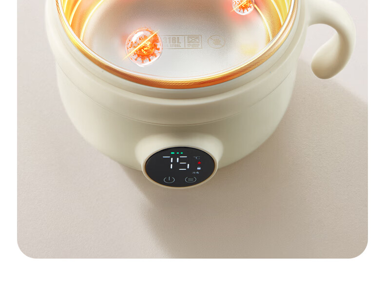 Babycare Baby West Highland Intelligent Temperature-Controlled Bowl Insulated Bowl Baby Feeding Electronic Child Anti-Drop Anti-Scald Lunch Box 17
