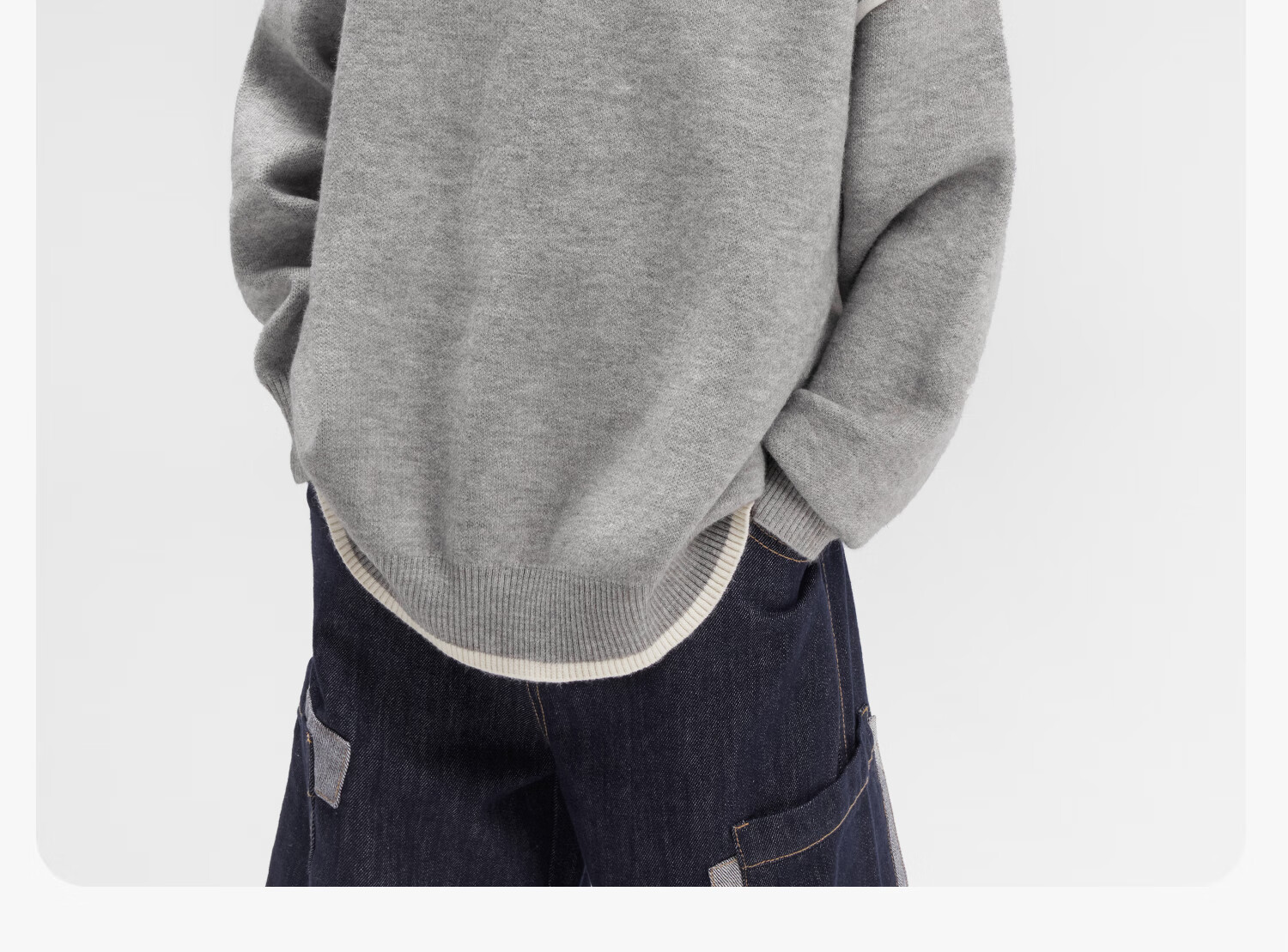 Zuo Xi Boys Sweater Winter 2025 New Children's Pullover Knitwear Imitation Cashmere Black 140cm 12