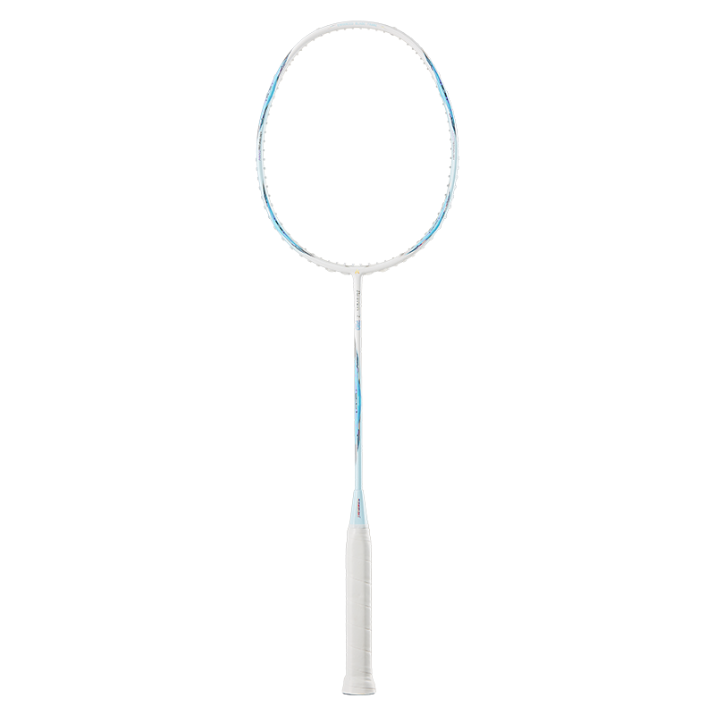 Kawasaki Aurora 7 Pro Full Carbon 5U Ultra-Light Speed Attack Badminton Racket Blue with 26lbs String Tension