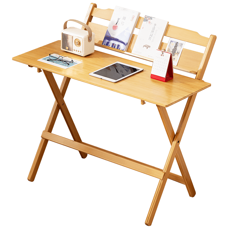 Laozhujiang Foldable Desk, Children's Study Computer Desk, Office Desk without Installation, Home Bedroom Writing Desk, All-In Small Table