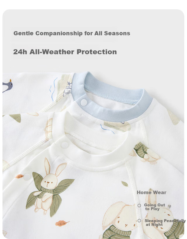 TONGTAI Baby Romper Spring And Autumn Pure Cotton Newborn Onesie for Boys And Girls, Baby Clothes Bodysuit Pajamas Coffee Color 59cm 5