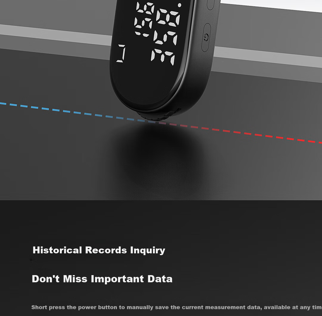 DUKA Electronic Distance Measuring Wheel High-Precision Flat and Curved Surface Type-C Rechargeable Measuring Tool Xiao Q 11