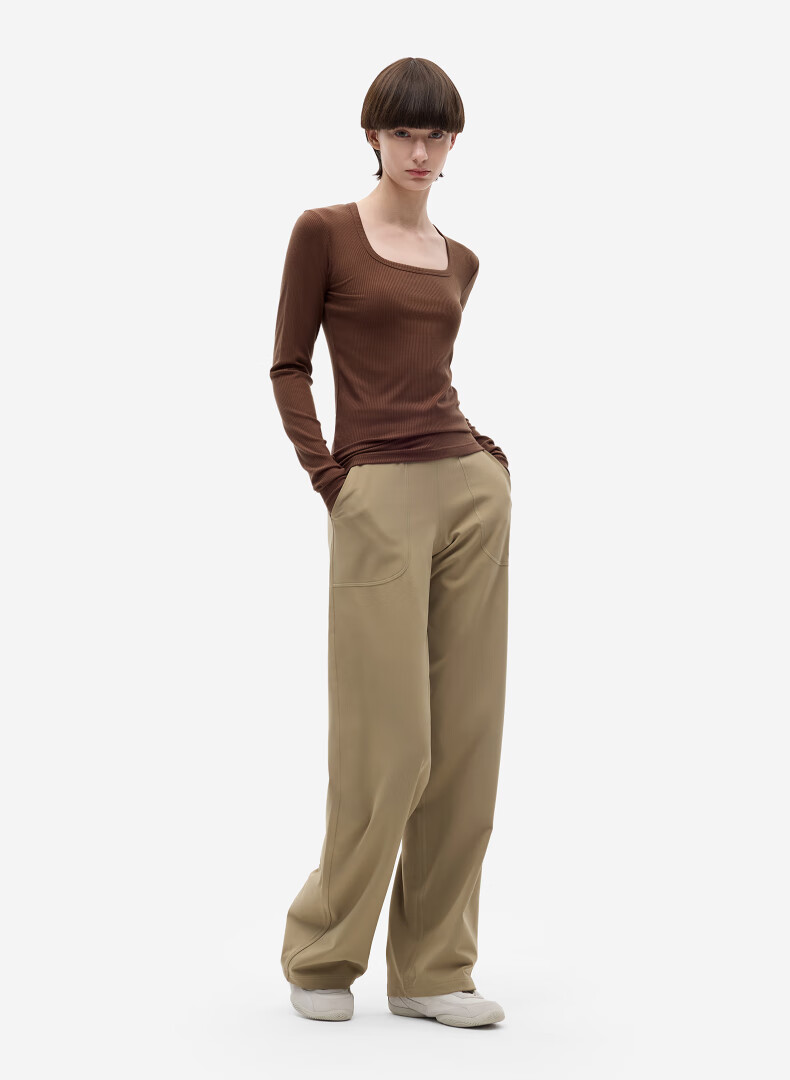 Bananain [Celebrity Style] Hot Skin 501 + Women's Base Layer Thermal Underwear, Autumn Undershirt, New Top 16