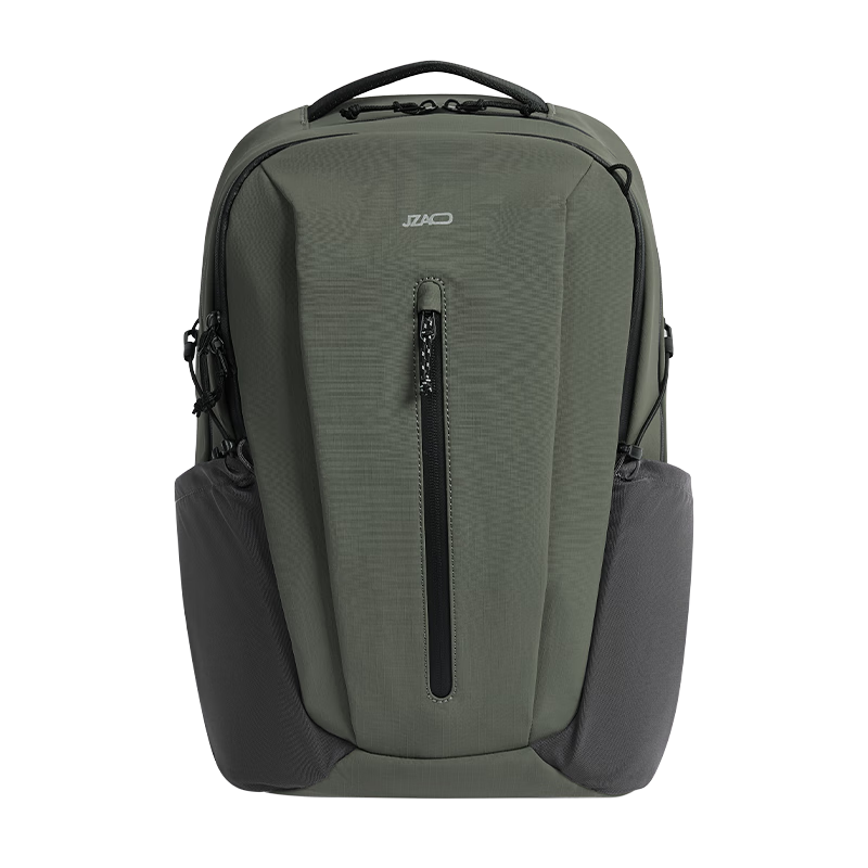 JD Original Outdoor Business Travel Hiking Backpack, Large Capacity Student Schoolbag, 15.6-Inch Laptop Bag, Army Gree