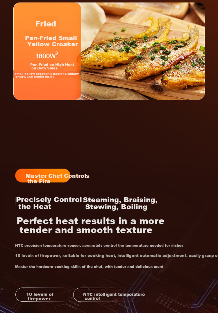 TINECO Smart Cooking Machine Shiwan 3.0 Pro, Home Automatic Stir-Fry Robot, Multifunctional Electric Steamer, Electric Wok, Electric Cooker 5