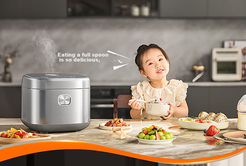 SUPOR Rice Cooker, 4-5 Person Large Capacity, 4L IH Heating Thick Pot, Wood-Fired Rice, Home Use for Porridge And Rice Cooking, Steaming And Boiling All-In Multifunctional Smart Micro-Pressure Electric Rice Cooker SF40HC1866 2