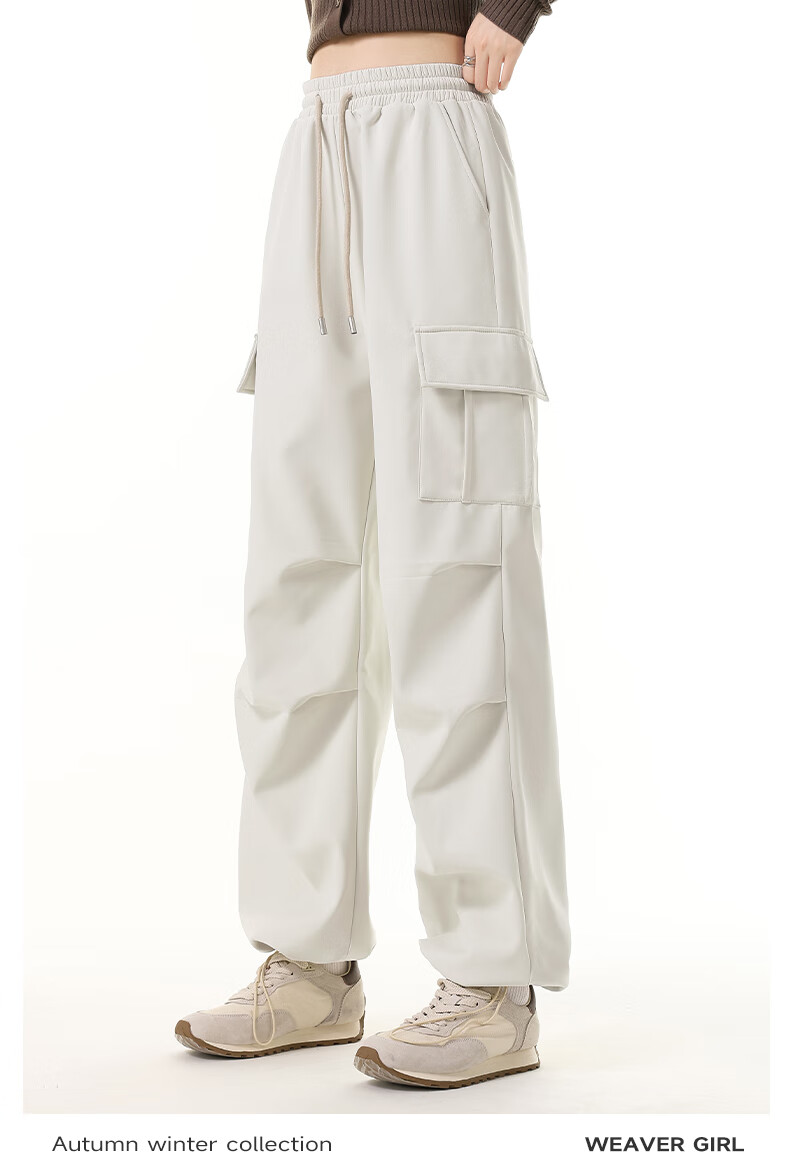 MJ STYLE Triple-Protection Workwear Straight-Leg Pants for Women, New Spring And Autumn 2026 Fashion Versatile Slim-Fit High-Waist Sports Trousers 13