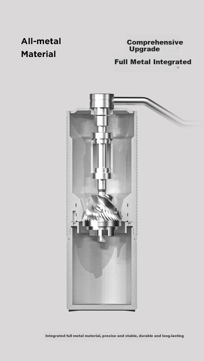 Timemore C3S Hand-Crank Coffee Grinder, Manual Coffee Bean Grinding Machine, Portable Coffee Grinder And Brewing Equipment 9