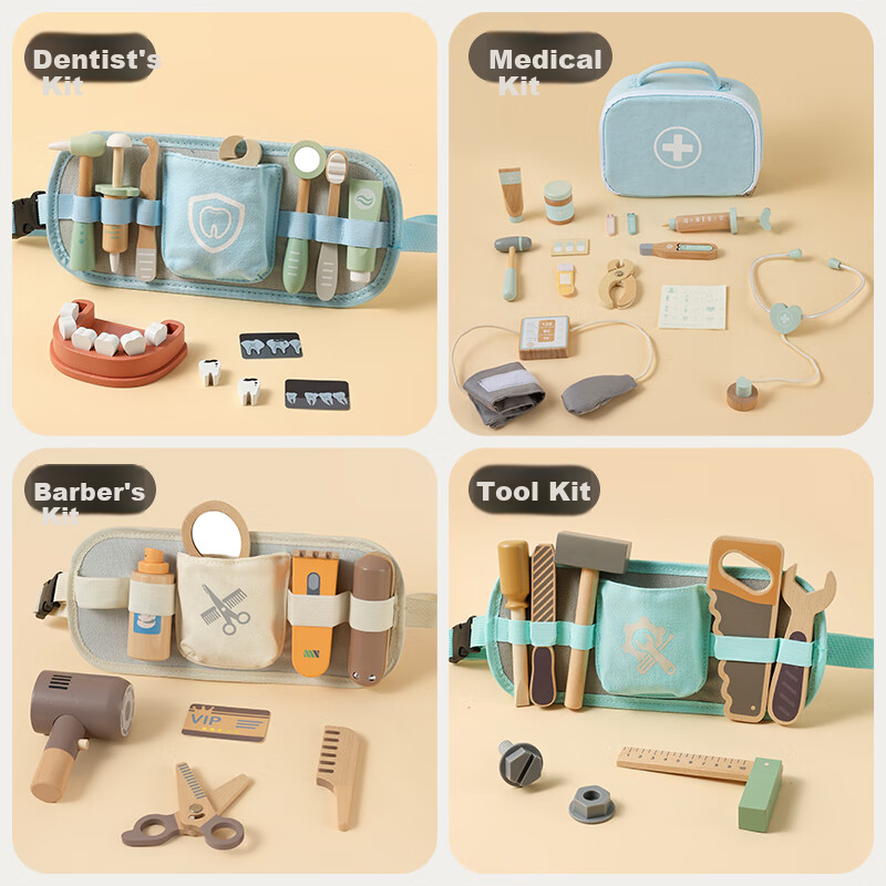 FN Pretend Play Doctor Toy Set, Dental Care for Boys And Girls, Children's Birthday Gift
