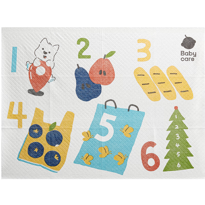 Babycare Baby Disposable Placemat Portable Waterproof Table Mat for Kids Dining 20pcs/Box