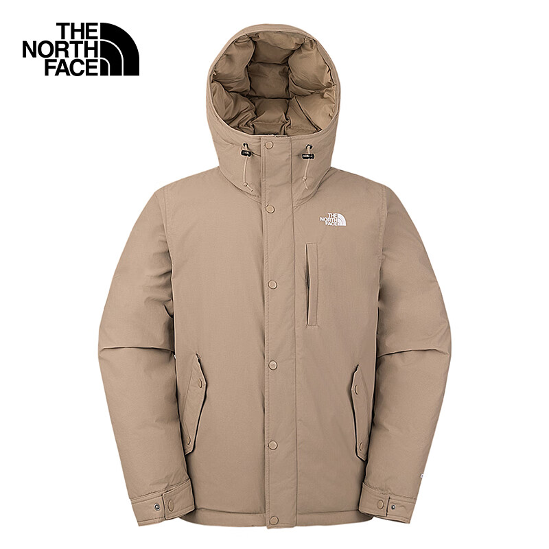 The North Face Men's Outdoor Goose Down Water-Repellent Warm Jacket 88R4 Wasteland Brown/BOX L