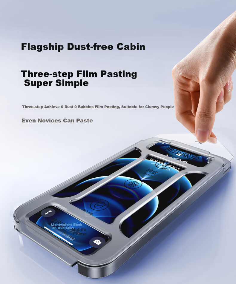 DIVI [Dust-Free Installation Screen Protector] for Apple IPhone 11/XR Tempered Glass Film, Full Screen HD Anti-Explosion Anti-Drop Anti-Fingerprint Smooth Touch Feel Dust-Free Installation 1 Piece 18