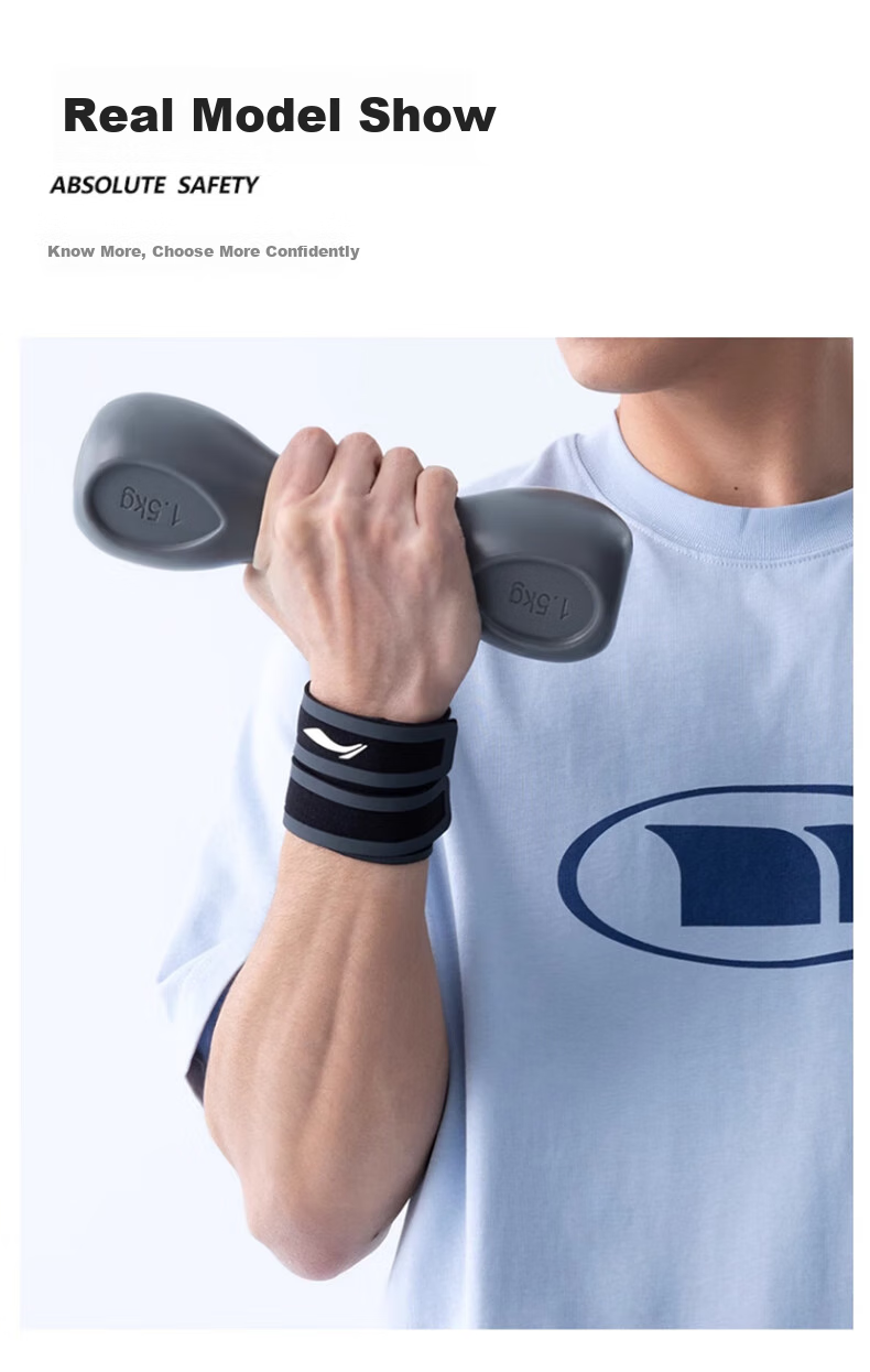 Li-Ning Wrist Support for Tendonitis, TFCC Injury, Fitness, Wrist Strain, Sports Fixation Brace, Badminton, Bench Press, Compression Sleeve 13