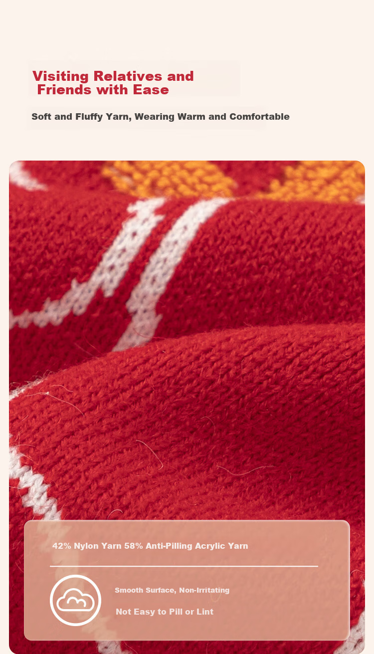 BALABALA Children's Clothing, Kids' Sweater, Autumn And Winter Color-Block Jacquard Sweater, Boys' And Girls' Baby Knitwear 4