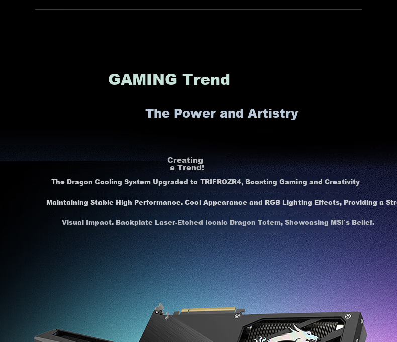 MSI GeForce RTX 5060 Ti 16GB GAMING TRIO OC AI Inference Graphics Card for E-Sports Gaming, Design, And Intelligent Learning 5