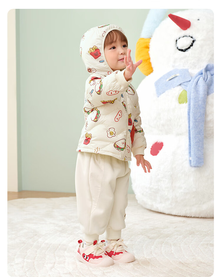 BALABALA Children's down Jacket for Girls And Boys, Winter Lightweight Warm Coat for Toddlers, Cute Outerwear for Baby Boys And Girls 13