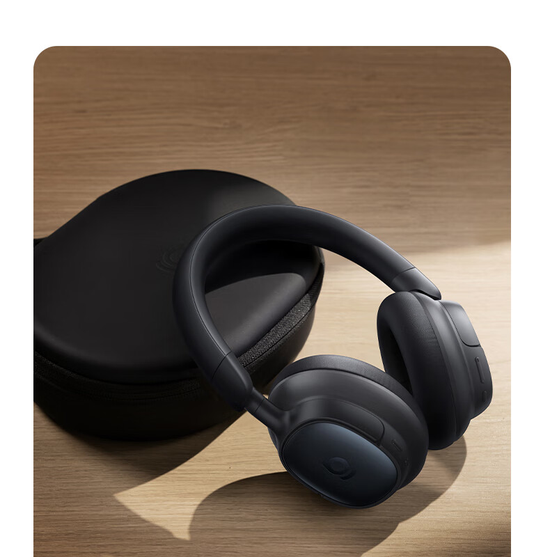 BASEUS MH1 Over-Ear Noise Cancelling Bluetooth Headphones Active Noise Cancellation Dual Gold Standard HiFi Certified 80H Battery Life Compatible with Apple Huawei Xiaomi Oppo Phones Gift 27