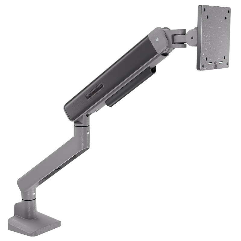 Brateck Beihu Monitor Arm Mechanical Arm Computer Stand Desktop Clamp Base Screen Riser E530 Gray 17-40 Inch Monitor Arm