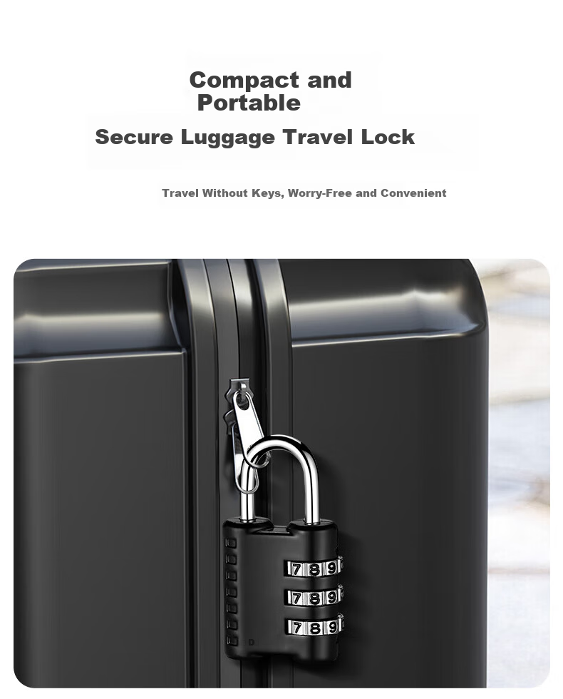 IGear Four-Digit Combination Padlock, Large Outdoor Waterproof Rust-Resistant Metal Lock, Tool Box Luggage File Cabinet Mechanical Lock 12