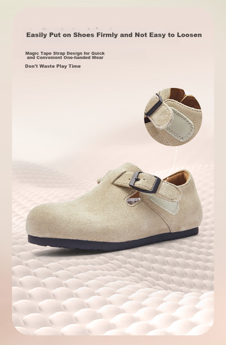 BALABALA Girls' Buckle Shoes 2025 Spring Autumn Princess Shoes Trendy Soft Bottom Shoes Retro Fashion 208325141214 2
