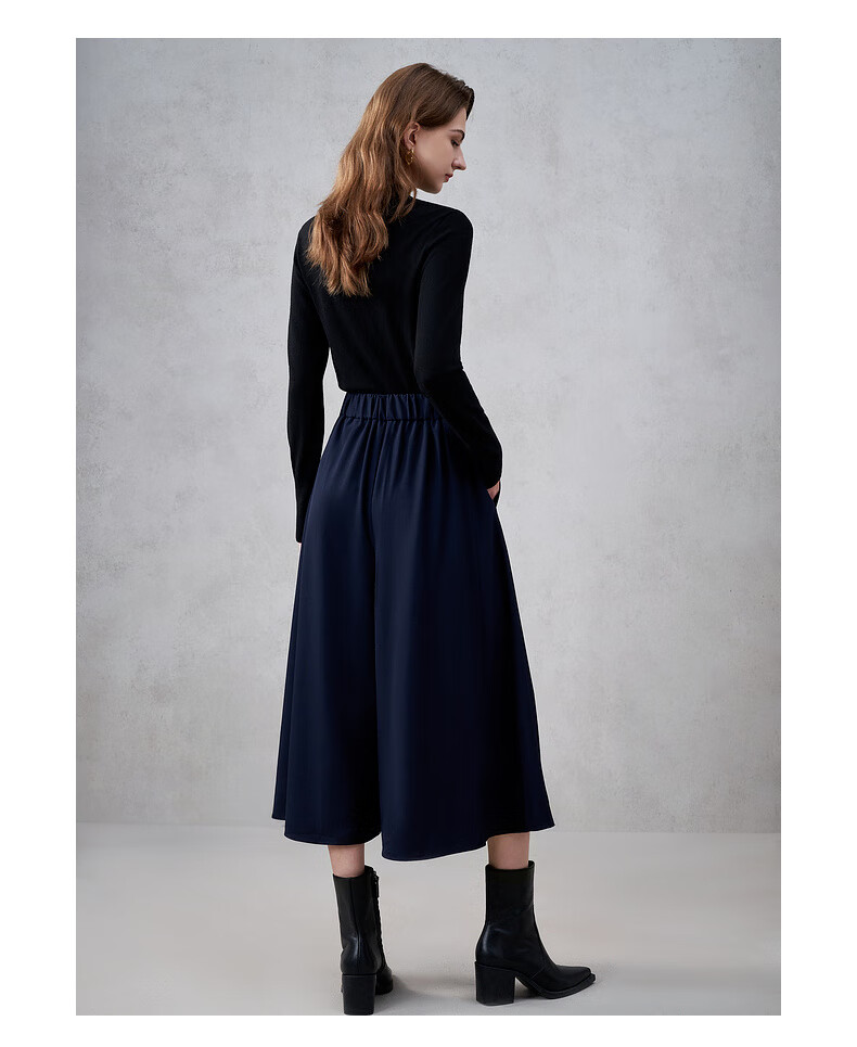 G2000 Women's High-Waist Versatile Casual Skirt-Pants with Multi-Directional Stretch, Spring-Summer Mall Edition 19
