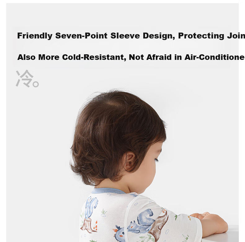 Beitaisi Baby Clothes, Summer Thin Romper, Three-Quarter Sleeve Air Conditioning Suit, Infant Bodysuit, Newborn Onesie 11