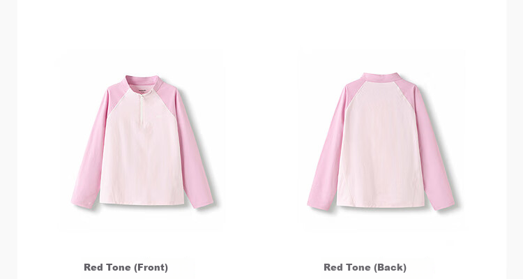 BALABALA balaOne Children's Long-Sleeve T-Shirt for Boys And Girls, Fall 2025, Contrasting Colors, Moisture-Wicking, Quick-Drying, Sun Protection, 208325100203 6