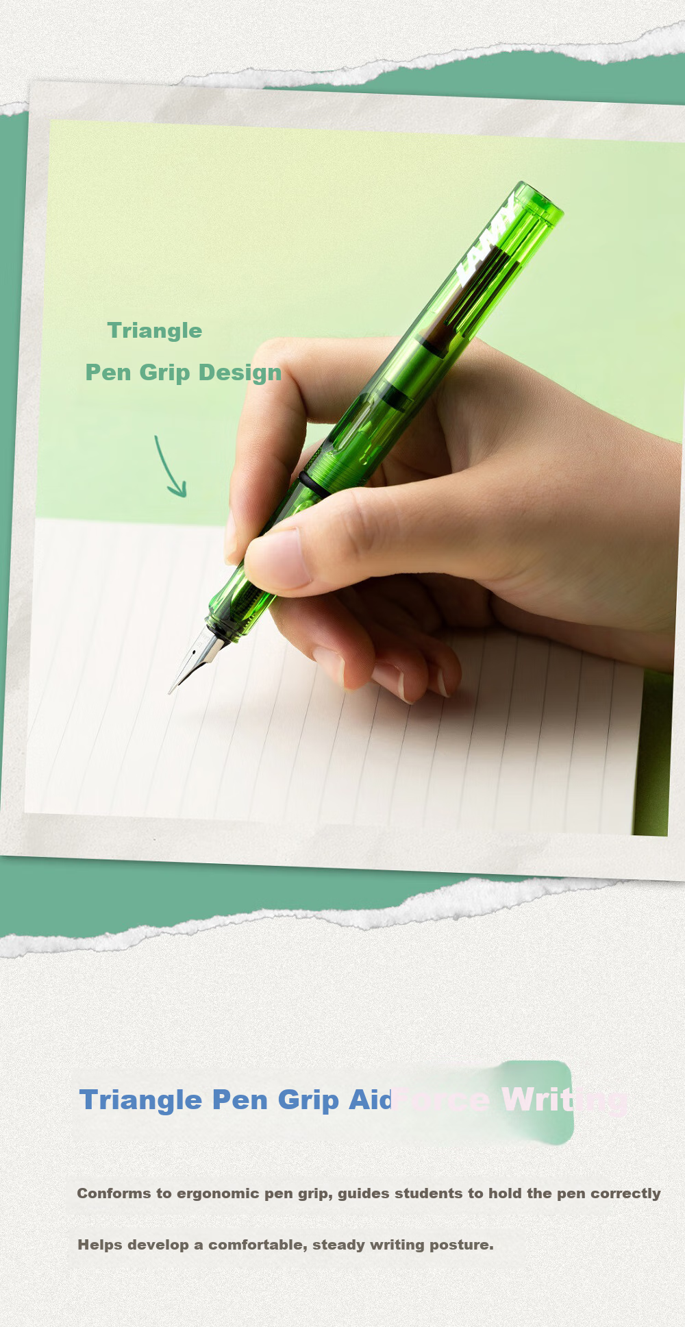 LAMY Fountain Pen [National Day Gift] Balloon Series Ink Pen for 6-12 Year Old Elementary School Students, Third Grade Handwriting Practice, Hard Pen Calligraphy Posture Correction Fountain Pen Holiday Gift Blue 9