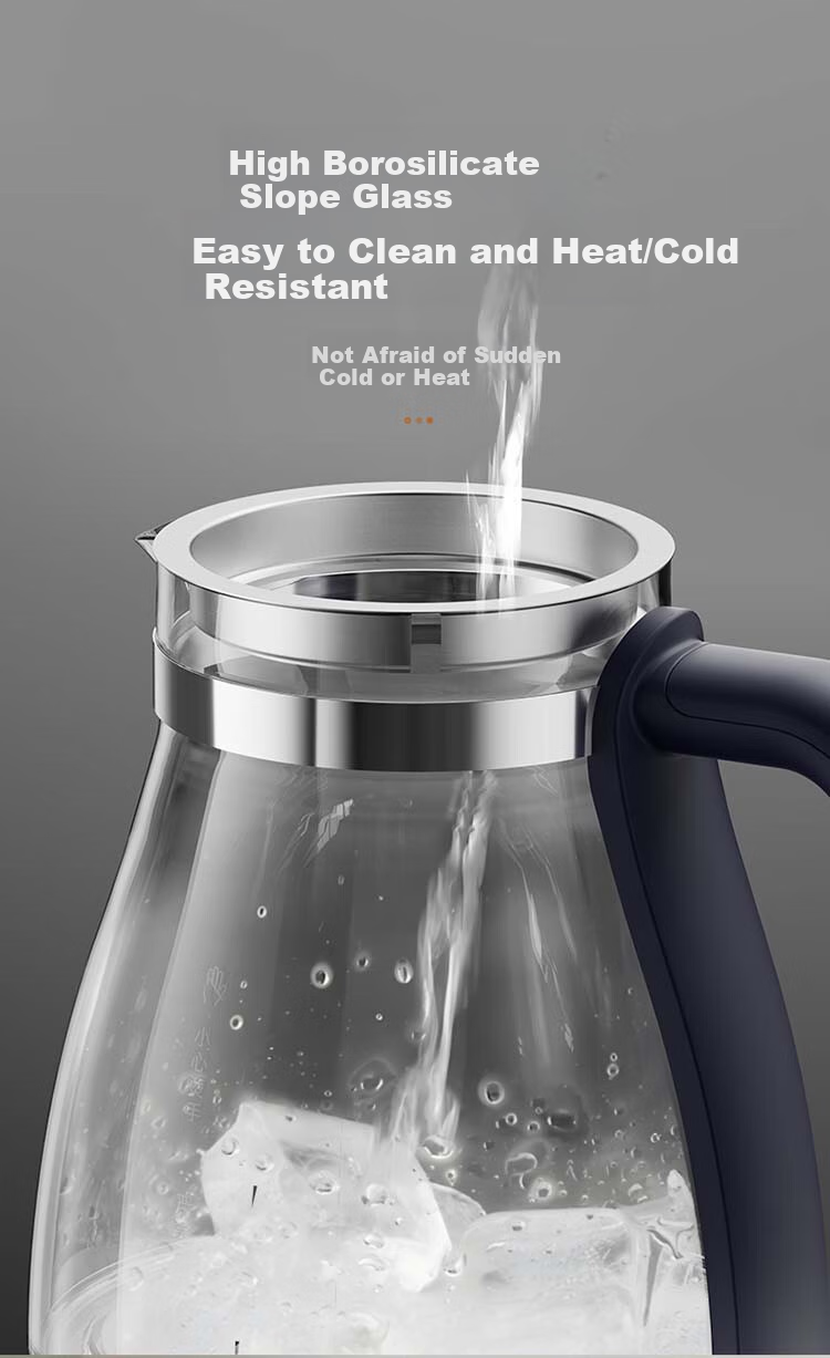 CHIGO 1L Health Pot Electric Tea Kettle 316 Stainless Steel Spray Steaming Tea Maker Multi-Function Tea Brewing and Boiling Kettle 9