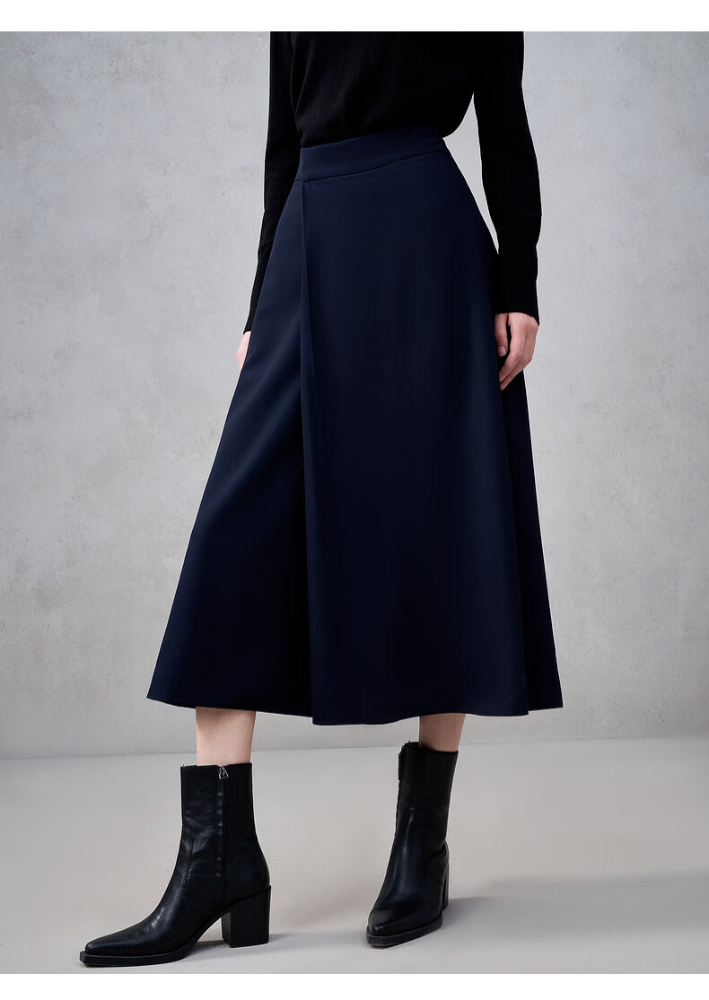 G2000 Women's High-Waist Versatile Casual Skirt-Pants with Multi-Directional Stretch, Spring-Summer Mall Edition 18