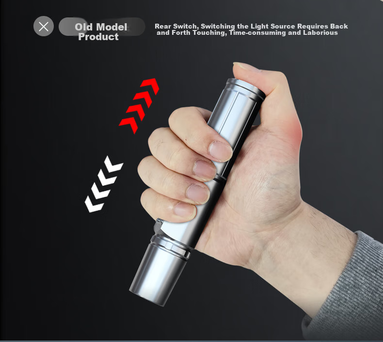 WARSUN FIND8 Jade Flashlight, High-Intensity Purple Light, Professional Three-Light Source for Jade And Jewelry Inspection, 365nm LED Lamp 6