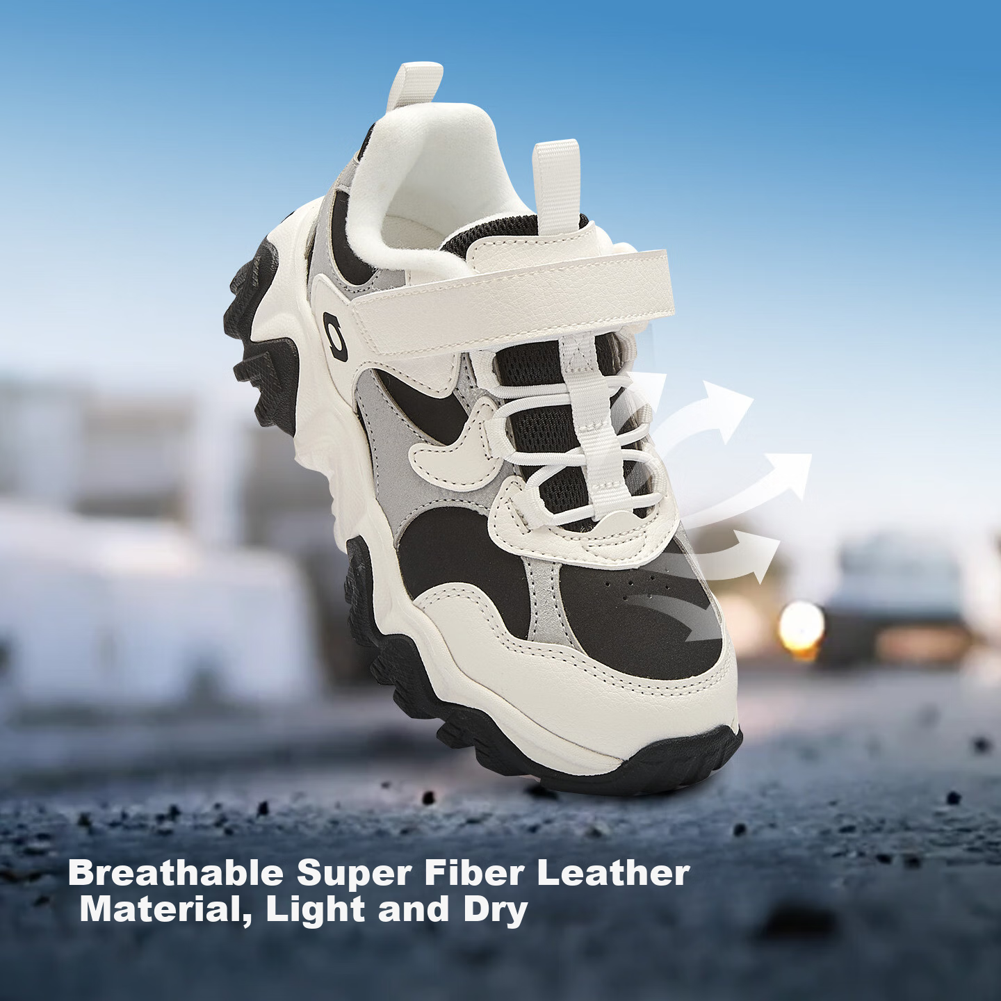 BALABALA Children's Shoes, Kids' Sneakers, Girls' Shoes, Autumn And Winter Footwear, Thick-Soled Dad Shoes, Color-Block Trendy Style