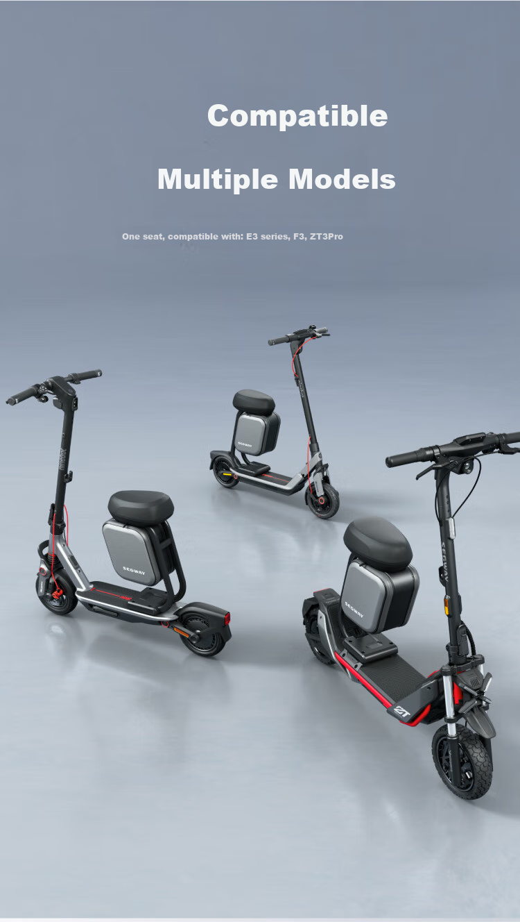 Ninebot Electric Scooter Third Generation Multifunctional Seat Compatible with E3/E3 Pro/F3/F3 Pro/ZT3 Pro 6