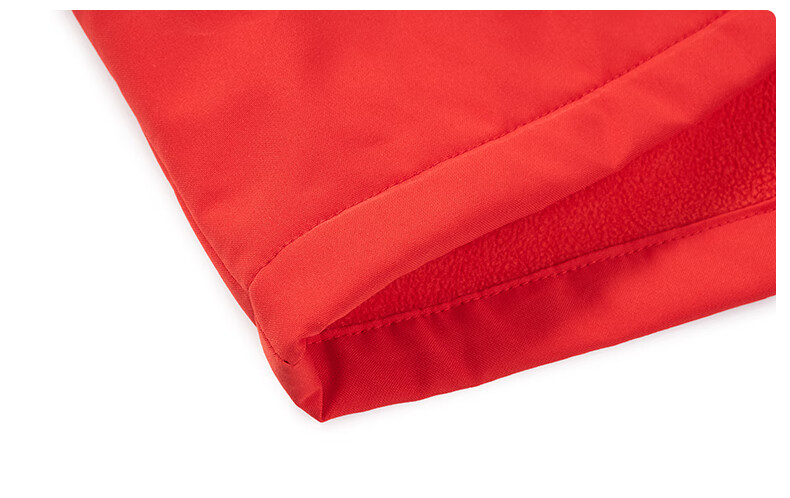 ERKE Kids Boys Girls New Year Coat Children's Four-Protection Technology Thickened Windbreaker Dragon Flame Red 165 19