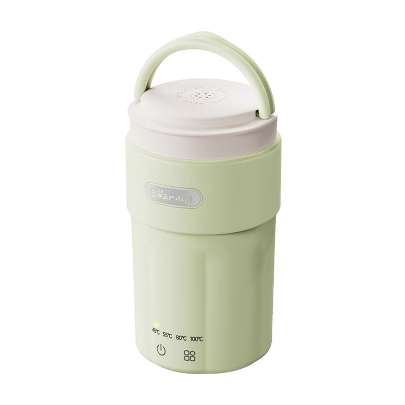 Bear Portable Electric Kettle, Smart Temperature Control, Travel Student Dorm Mini Heating Cup, ZDH-C03K6