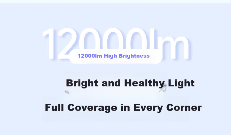 Huashuozhaoming American-Style Eye-Protection Ceiling Light for Bedroom, Modern Minimalist Design for Master Bedroom, Secondary Bedroom, And Study Room, Round Smart Lighting 6