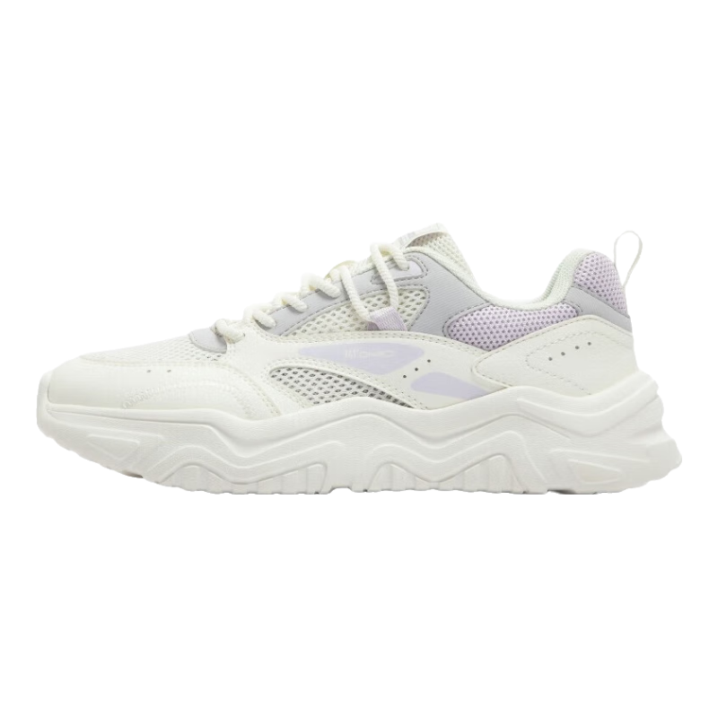 361° Women's Sports Shoes, Spring And Summer Mesh Thick-Soled Heightening Casual Commuter Dad Running Shoes for Women, 682426763F-4