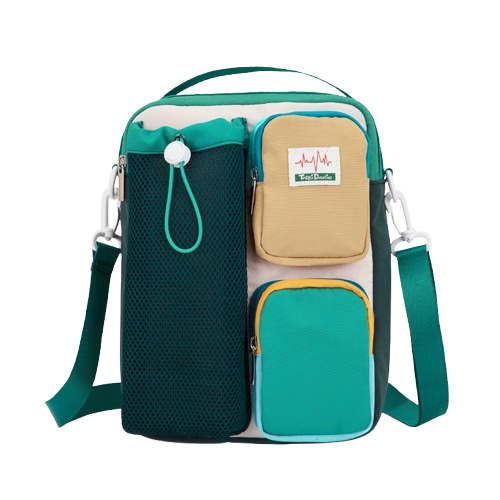 Three Duckling Lightweight Crossbody Bag Storage Bag Dopamine Casual Outdoor Sports Travel Multifunctional Single Shoulder Crossbody Backpack