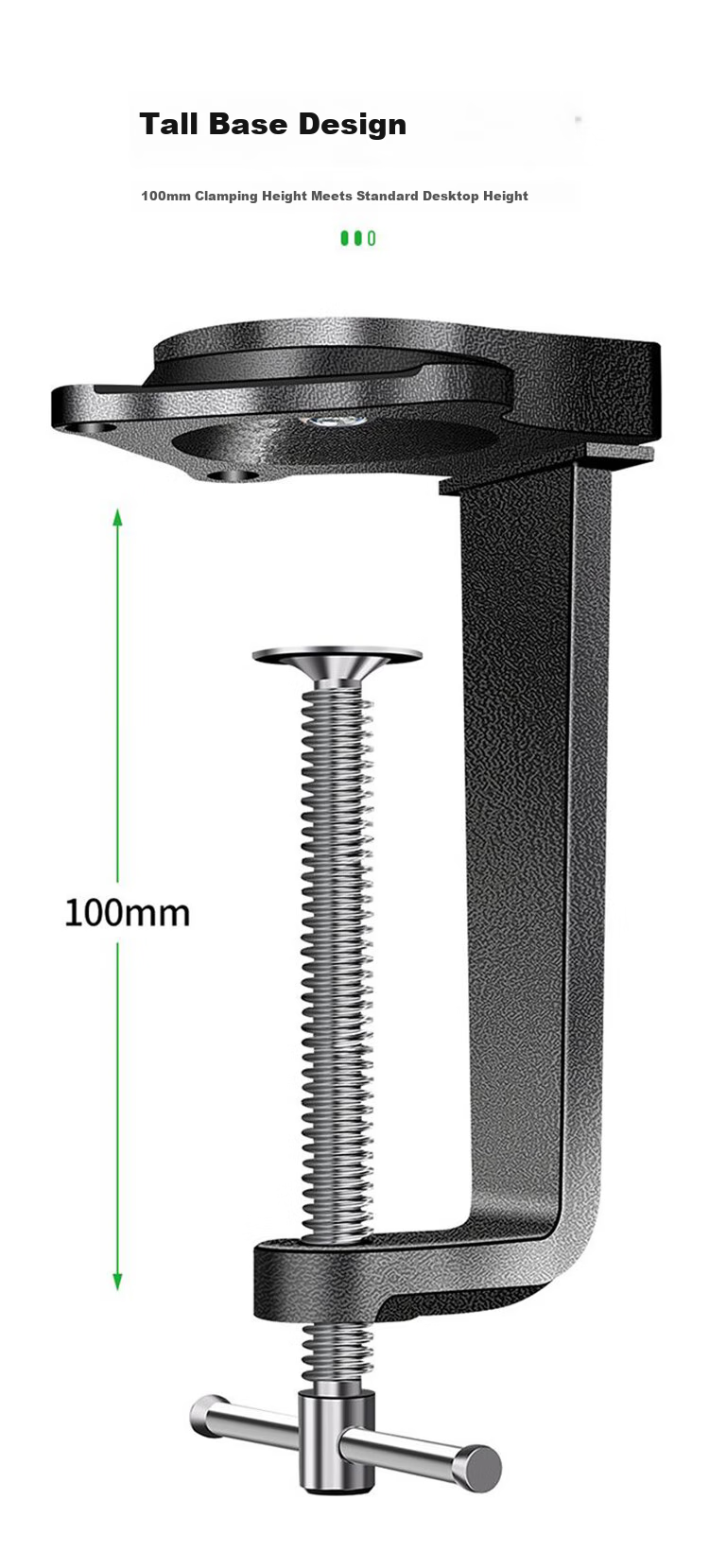 Baolian Bench Vise, Small Multifunctional Household Universal Mini Bench Vise, Workbench Flat-Jaw Small Vise, Bench Woodworking Clamp 13