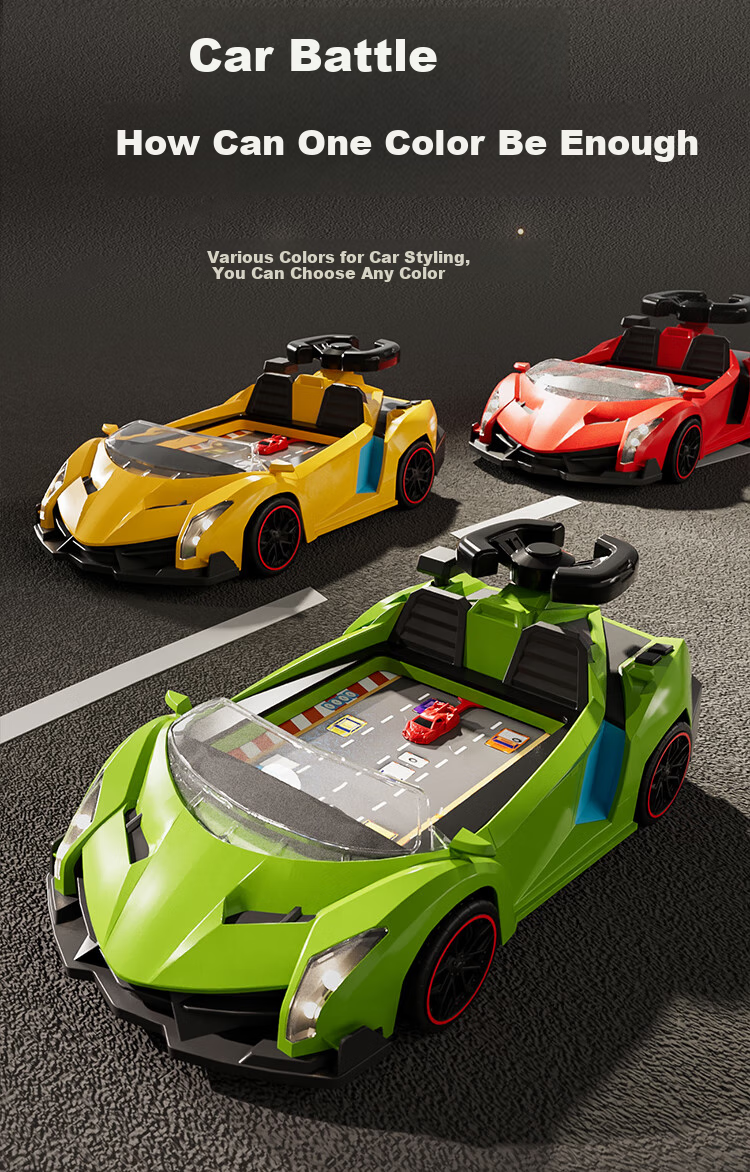 AoZhiJia Children's Toy, for Boys Aged 3-6, Birthday Gift, Racing Adventure Game with Steering Wheel And Controls 18