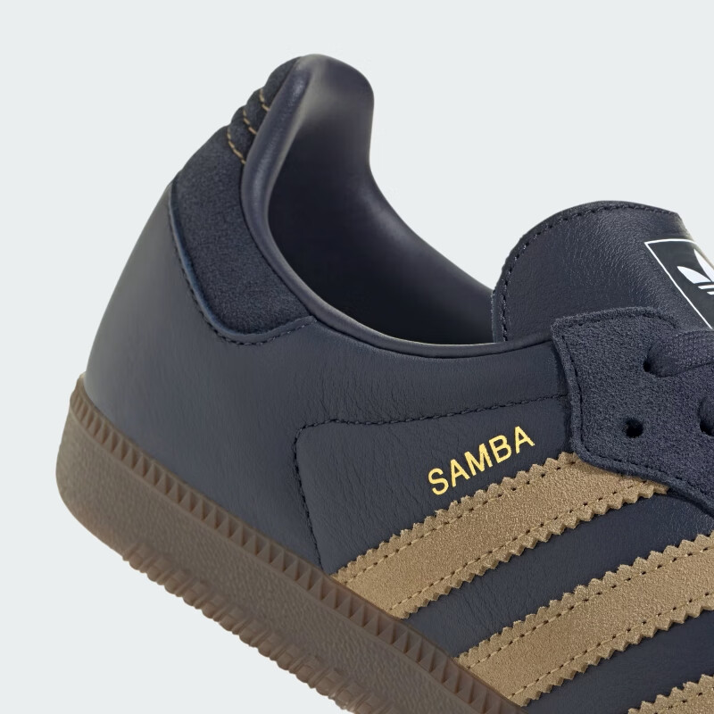 Adidas Originals Trefoil Series Unisex SAMBA OG Casual Shoes JR0894 Dark Navy Blue Size 38 9