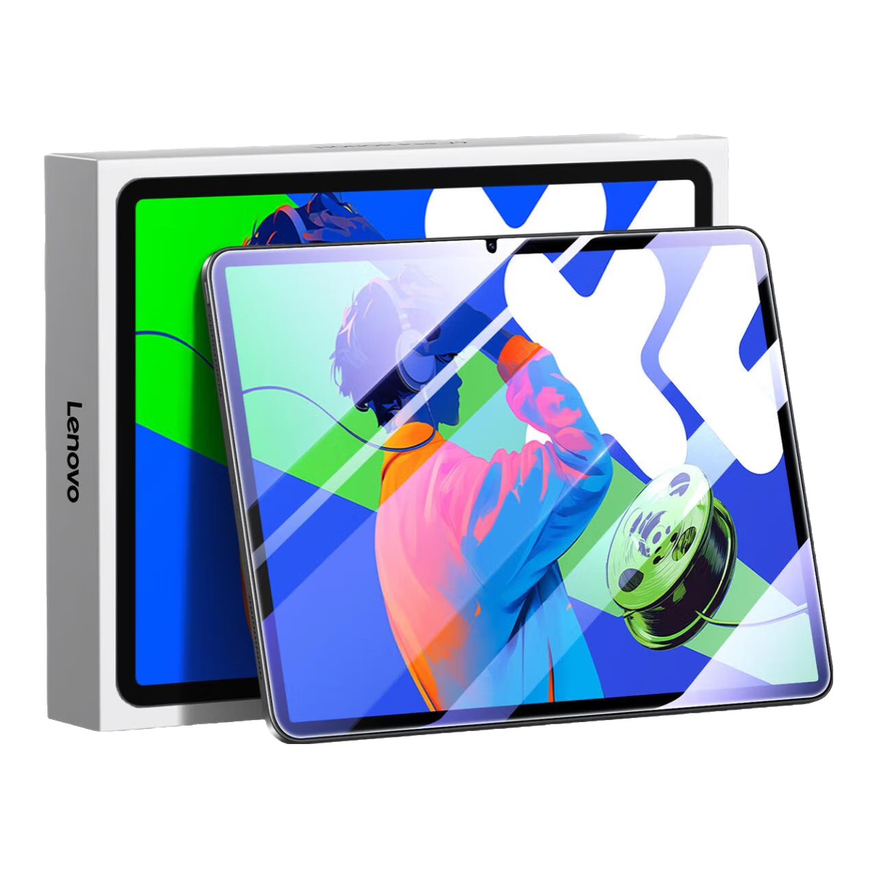 BIAZE Anti-Blue Light Tempered Glass Screen Protector for Lenovo Xiaoxin Pro 2025, Compatible with 12.7-Inch Lenovo Tablet, Scratch-Resistant And Wear-Resistant Protective Film PM209