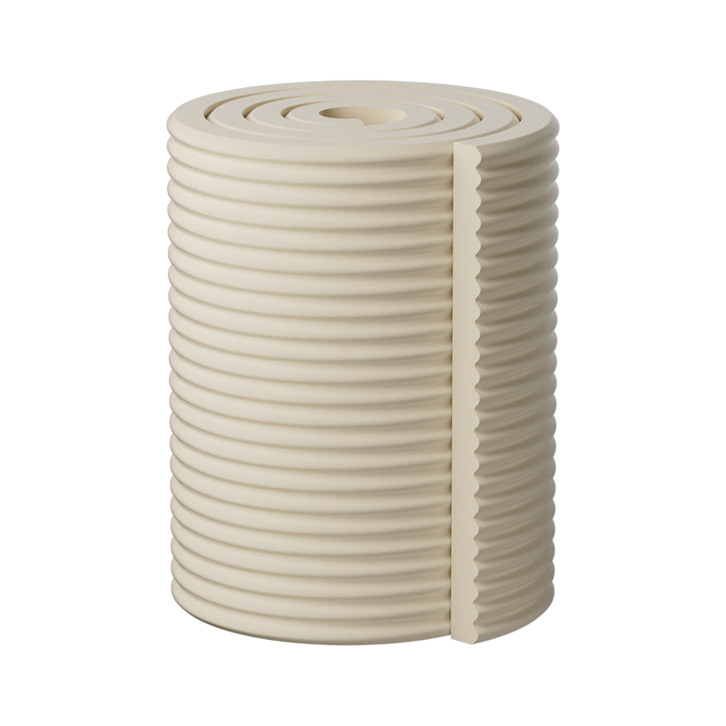 Bangbangzhu Extra Wide Self-Adhesive Anti-Collision Corner Guard Padding Window Sill Bed Soft Edge Protector Strip Off-White 200*20*2CM