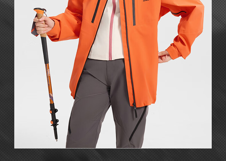 361° Hardshell Assault Jacket Men's and Women's Kaudra Autumn and Winter Sports Outdoor Windproof Hooded Jacket 632533609-4 11